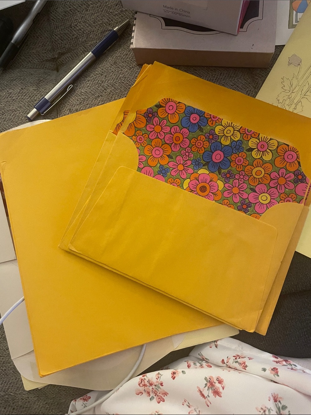 60’s or 70’s Stationary Set